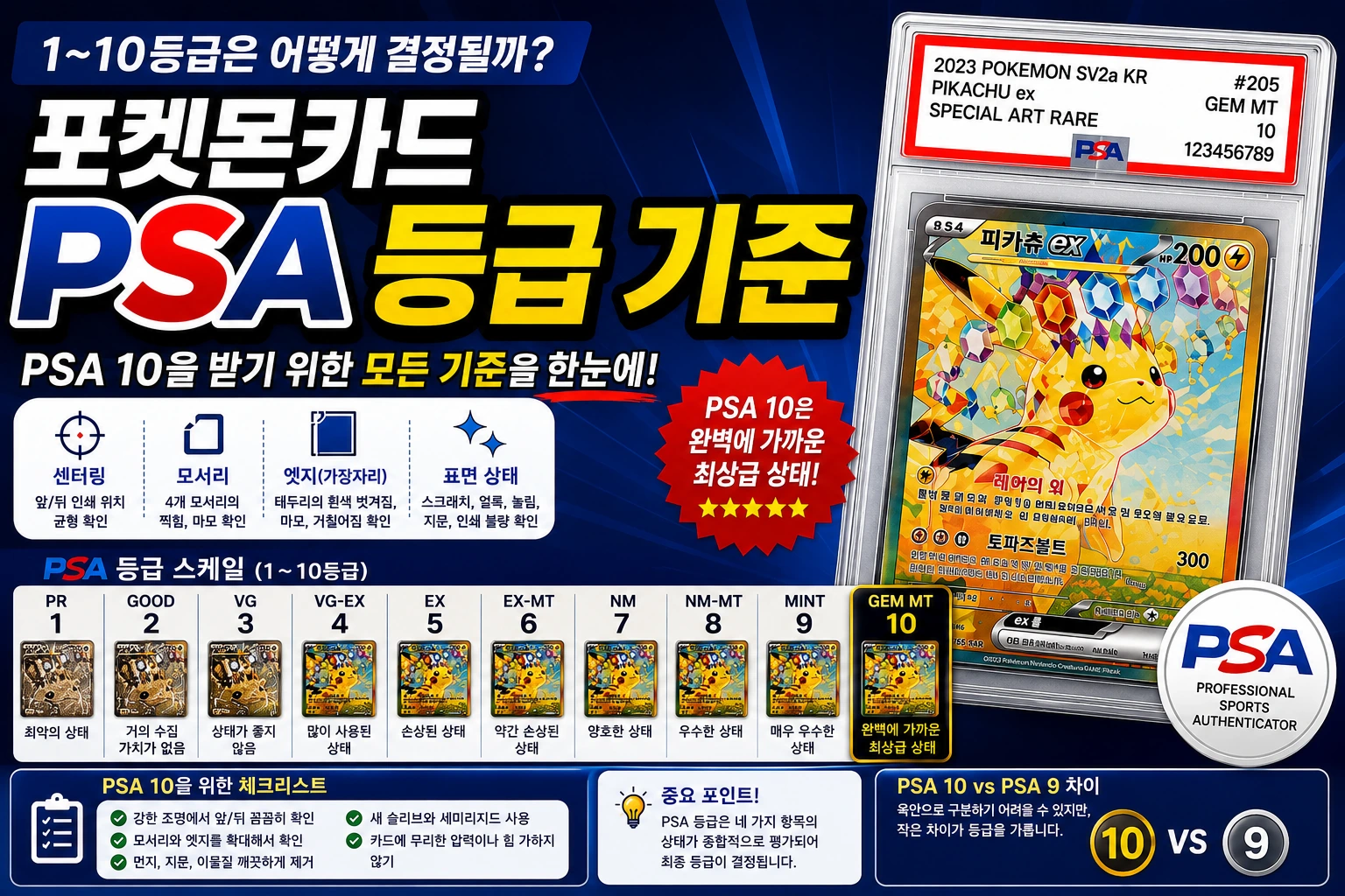 포켓몬카드 PSA