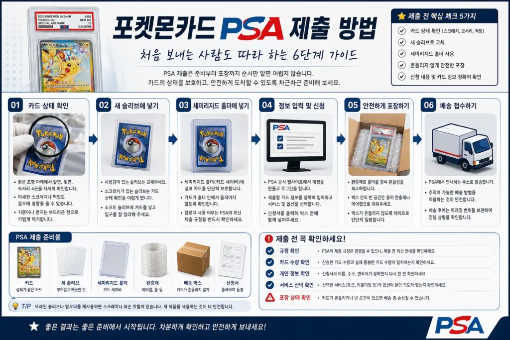 포켓몬카드 그레이딩