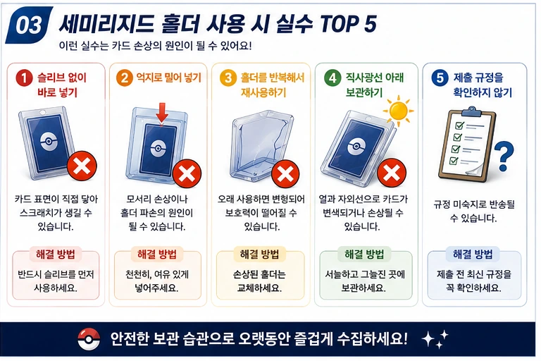 세미리지드 홀더