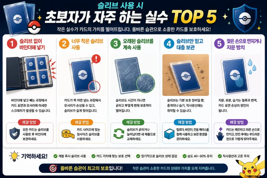 포켓몬 카드 슬리브
