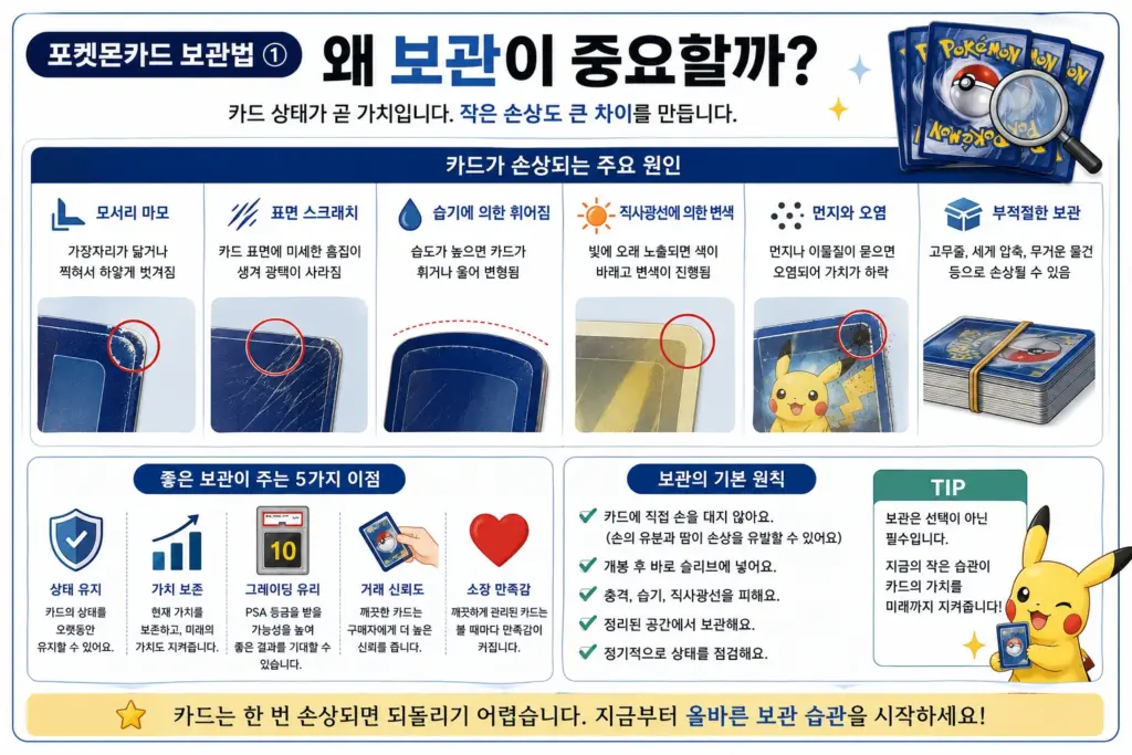 포켓몬카드 보관