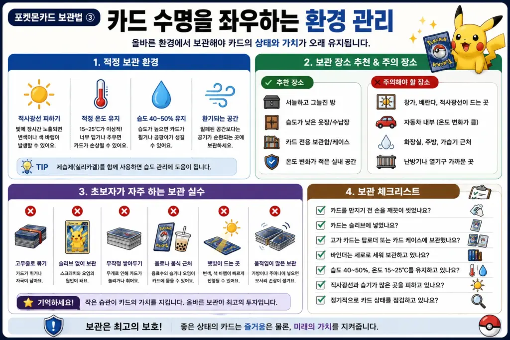포켓몬카드 관리